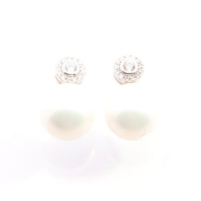 Orecchini Domar Gioielli Donna Orecchini perle argento 925 in Argento Cubic Zirconia EPA125608 - EPA125608
